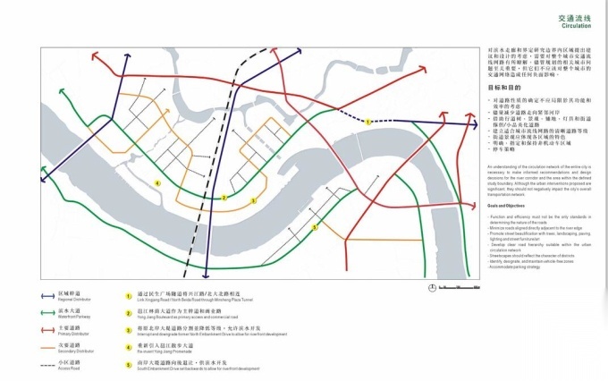 [广西]某市江北岸滨水区城市设计方案cad施工图下载【ID:161016110】