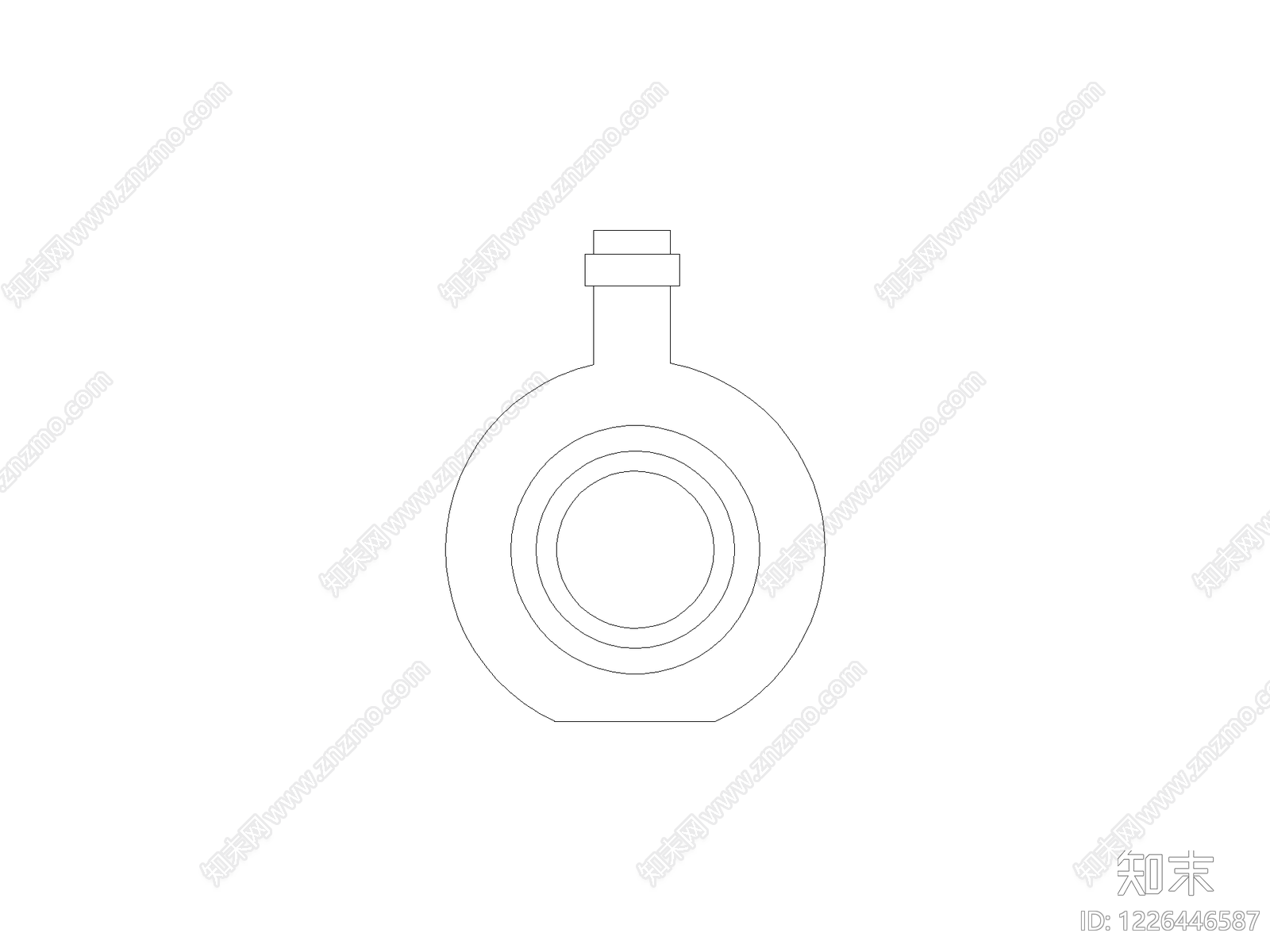 现代五金管件CAD图纸