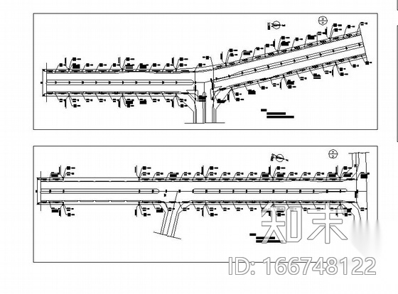 某市政道路给排水施工设计图cad施工图下载【ID:166748122】