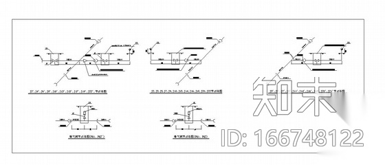 某市政道路给排水施工设计图cad施工图下载【ID:166748122】