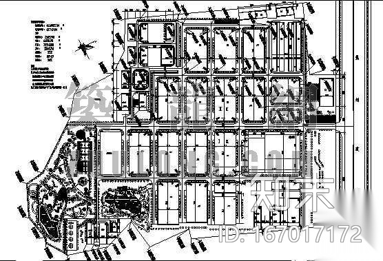 德昌工业城总平面图cad施工图下载【ID:167017172】