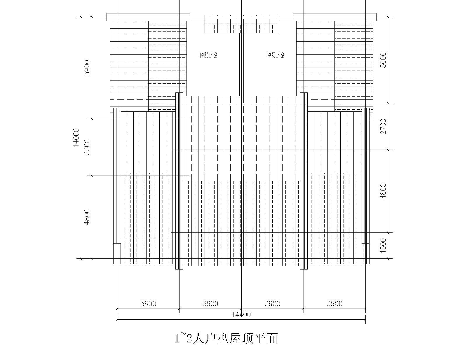 大圩镇新农村徽派别墅图纸 CADcad施工图下载【ID:151388118】