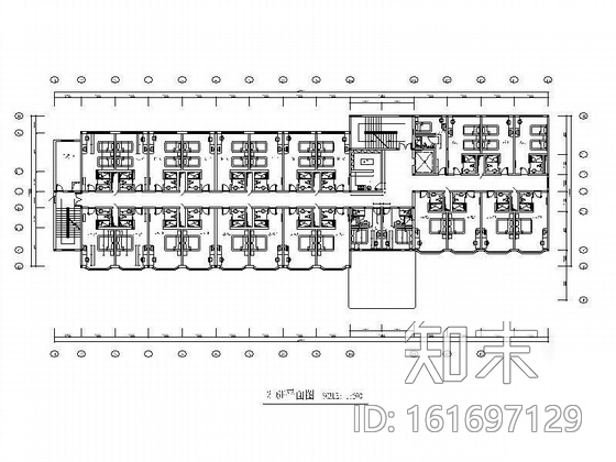 [上海]某宾馆施工平面图施工图下载【ID:161697129】