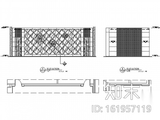 [陕西]豪华五星级酒店首层大堂装修施工图cad施工图下载【ID:161957119】