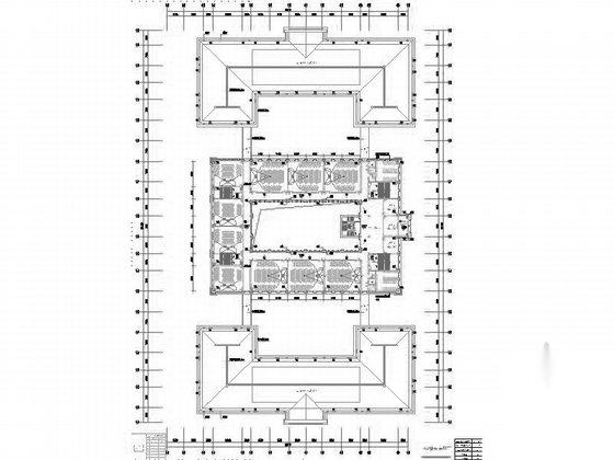 [厦门]知名大学校区规划设计及各教学楼建筑施工图（含...cad施工图下载【ID:166432145】