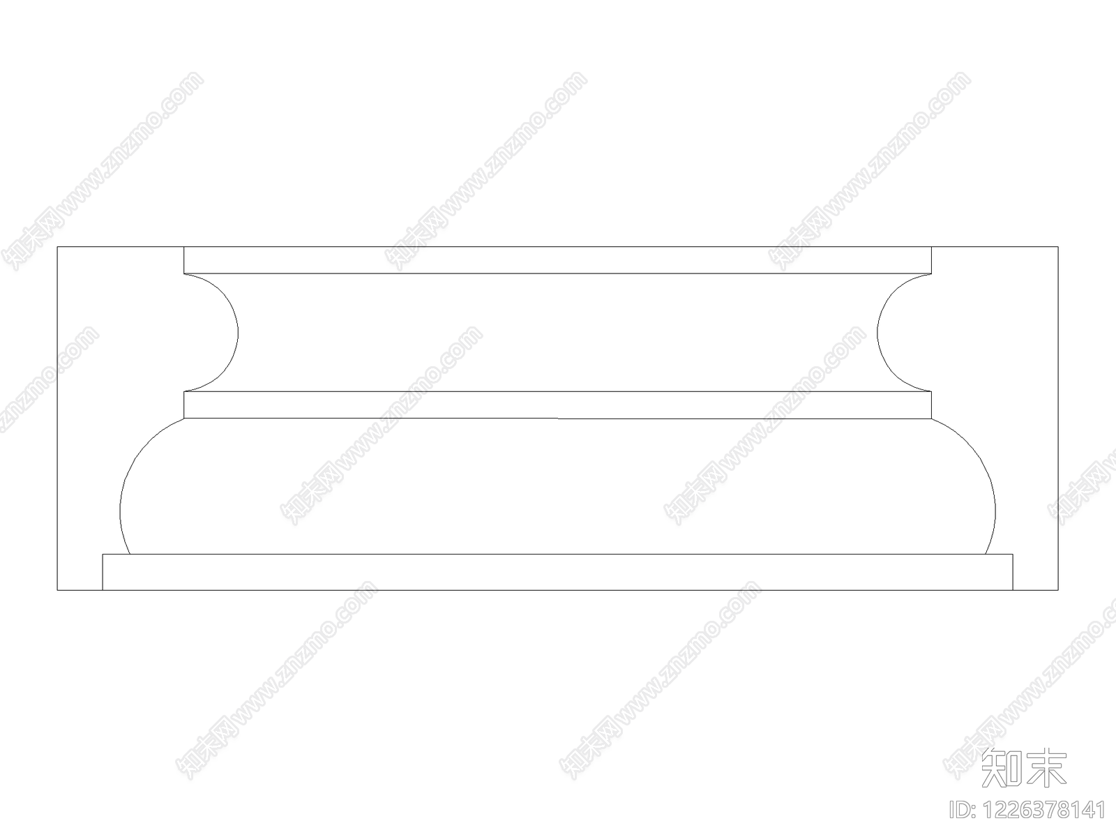 现代综合硬装构件图库CAD图纸