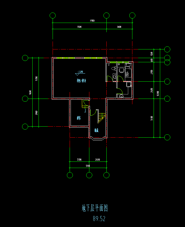 3层独栋别墅建筑方案设计（CAD）施工图下载【ID:149863147】