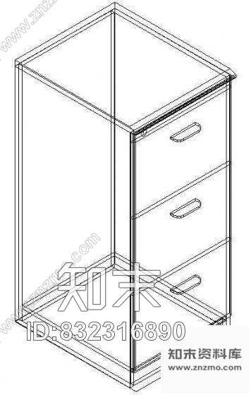 图块/节点办公家具CAD模型11施工图下载【ID:832316890】