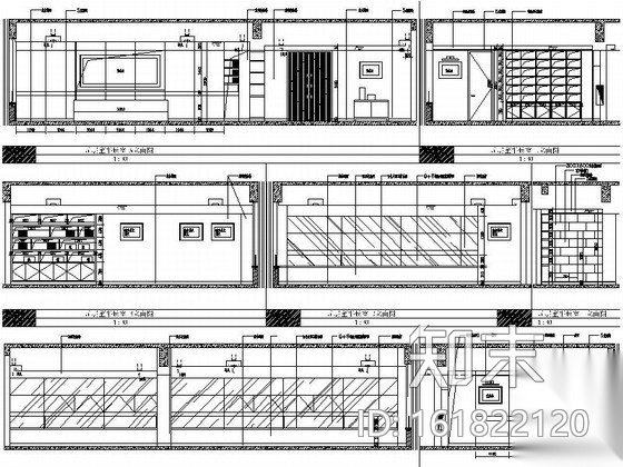 [安徽]某重工股份公司综合办公空间装修图（含效果）施工图下载【ID:161822120】