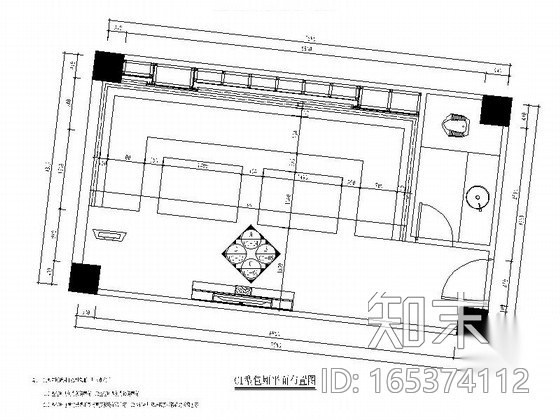[厦门]高档精品KTV包厢室内装修图（含效果）cad施工图下载【ID:165374112】