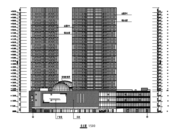 [江苏]公园综合体建筑全专业施工图（方案+施工图）施工图下载【ID:149951145】