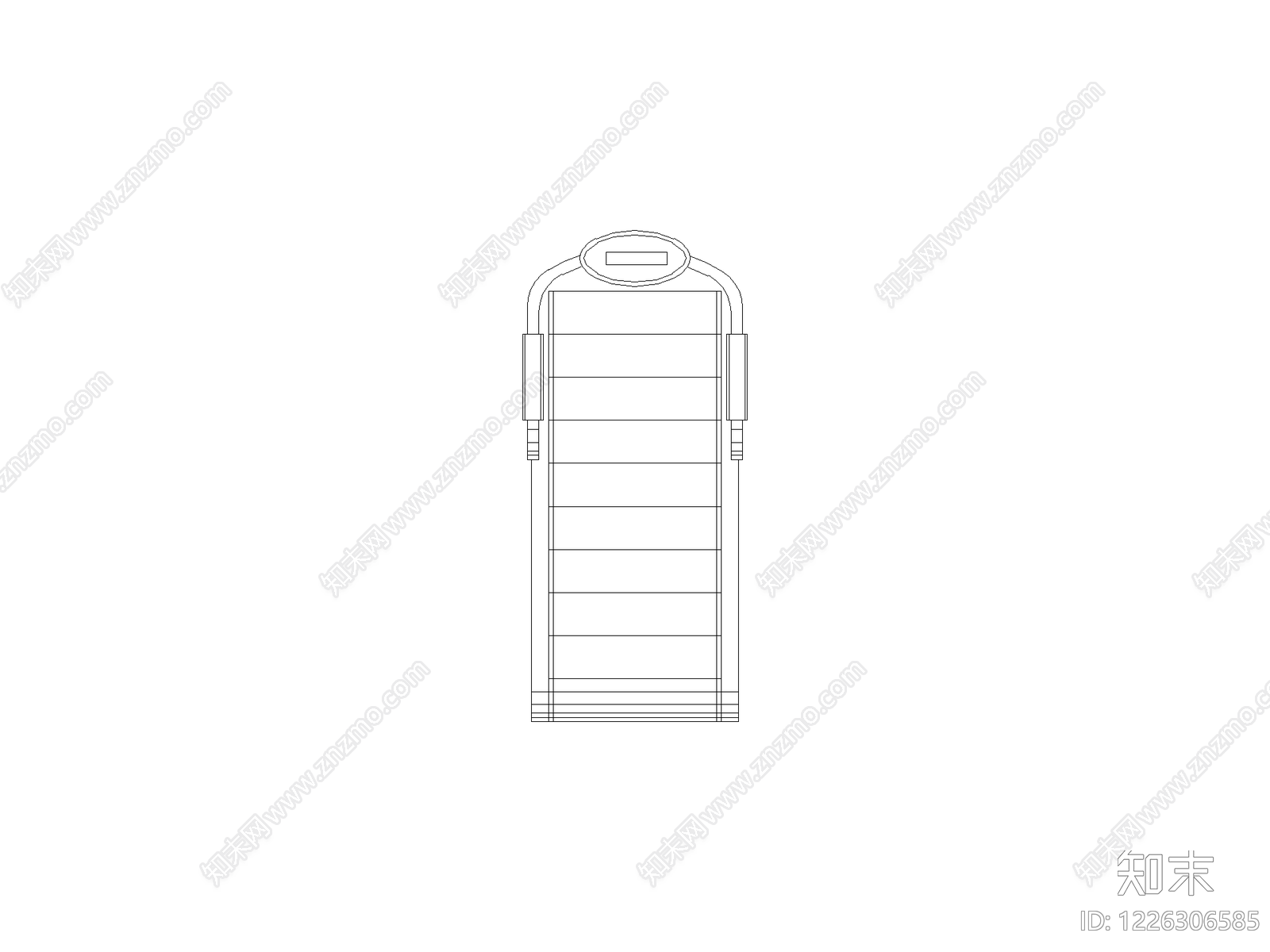 柜子cad施工图下载【ID:1226306585】