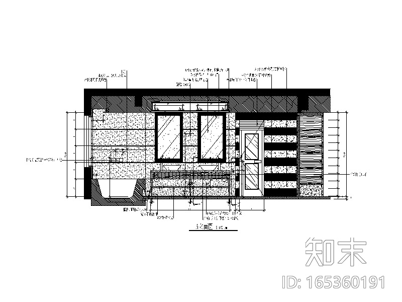 [北京]两套时尚经典别墅设计CAD施工图cad施工图下载【ID:165360191】