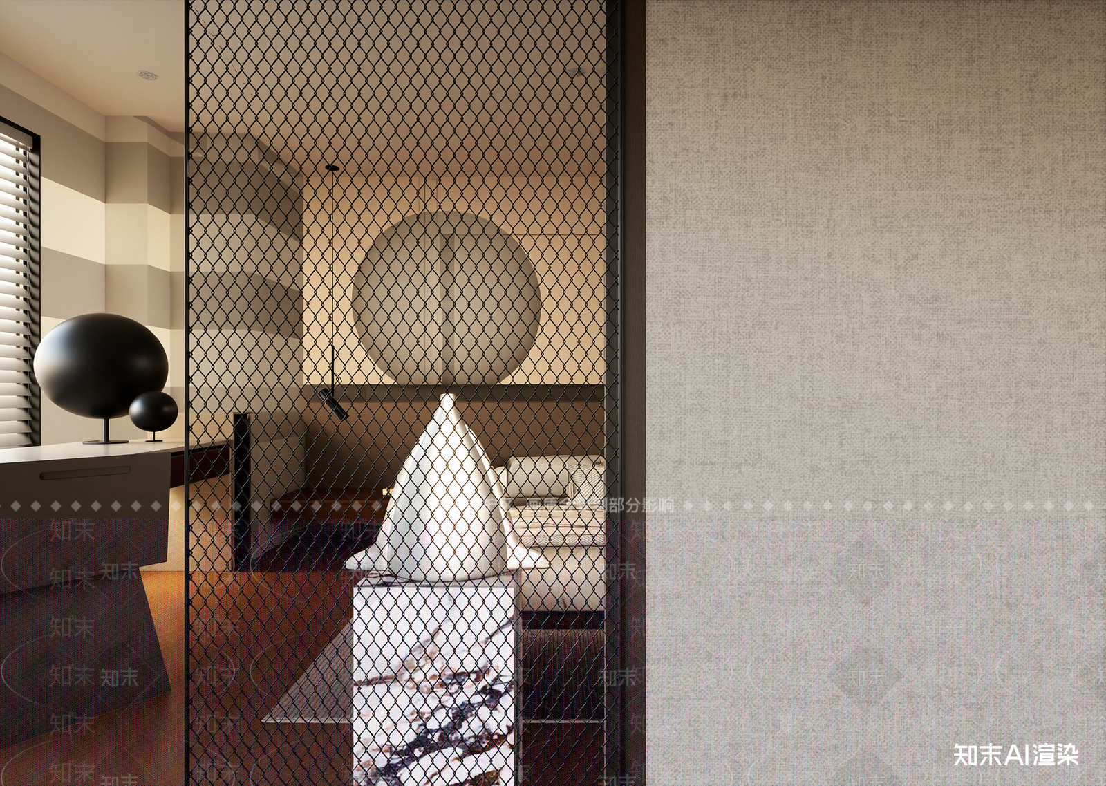 现代衣帽间3D模型下载【ID:1214564992】