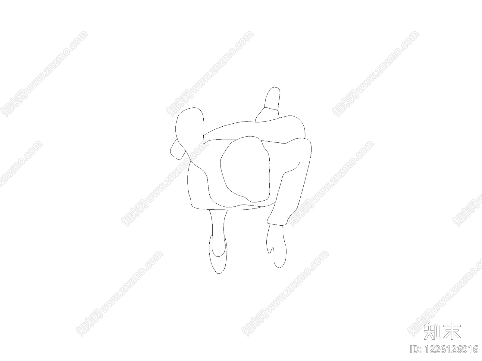 人物CAD图纸