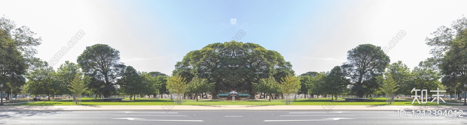 街道外景贴图下载【ID:1212394012】