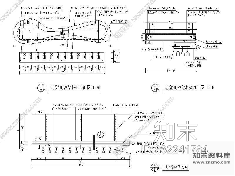 图块/节点清吧酒架详图cad施工图下载【ID:832241784】