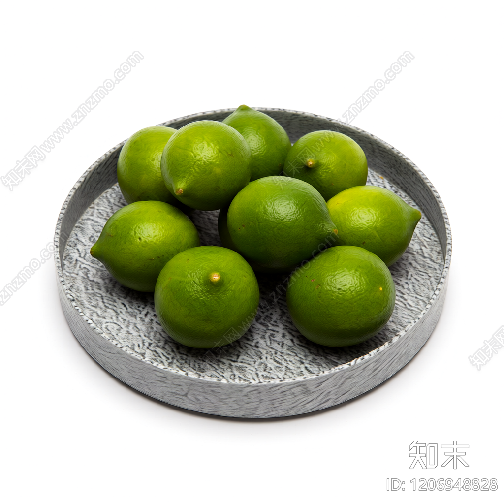 果盘水果装饰3D模型下载【ID:1206948828】