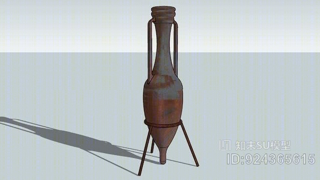 古代菊花SU模型下载【ID:924365615】