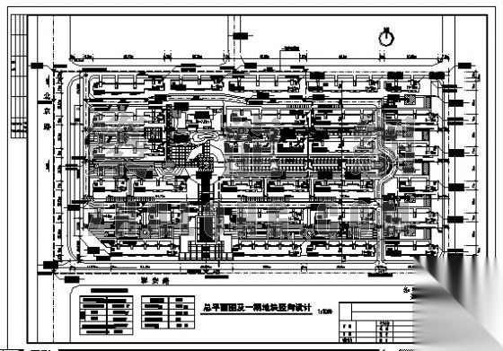 小区规划总图cad施工图下载【ID:161133163】