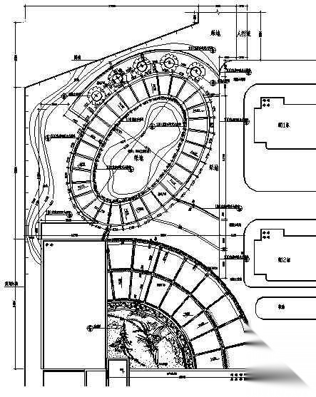 单位附属小区景观规划施工图施工图下载【ID:161116158】
