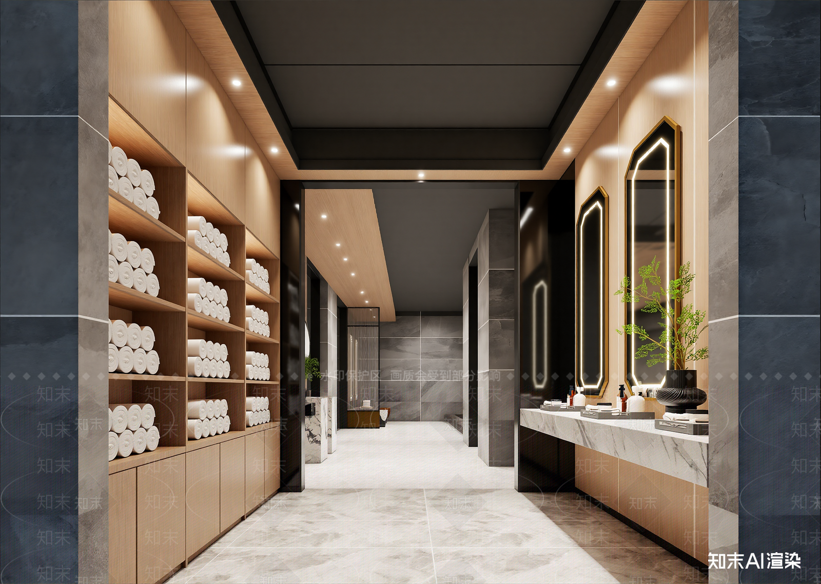 现代美容院3D模型下载【ID:1214702564】