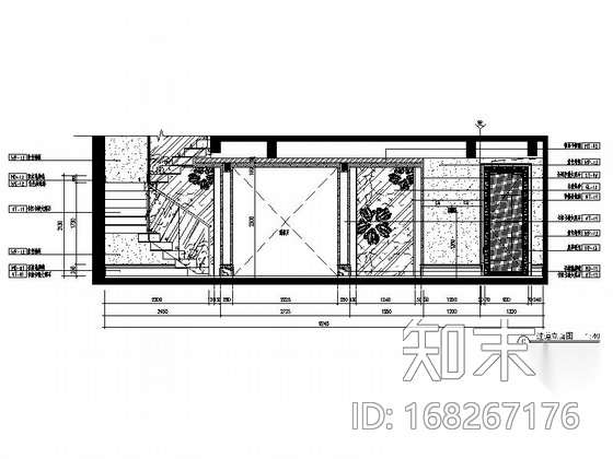 [常州]精品设计典雅新古典风格复式室内设计CAD施工图cad施工图下载【ID:168267176】