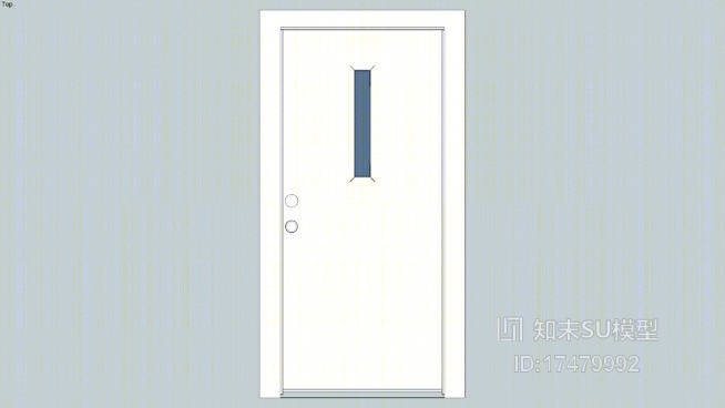 平开门SU模型下载【ID:218038066】