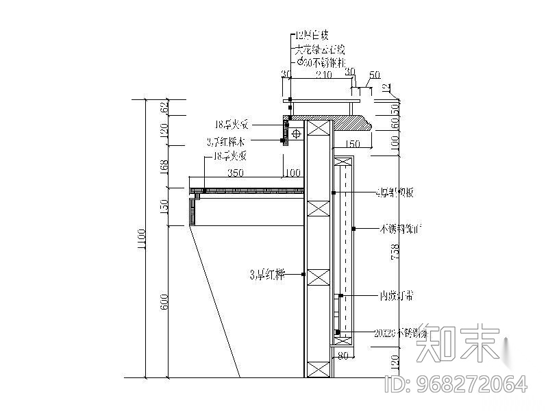 [北京]财经中心某传媒公司办公室施工图cad施工图下载【ID:968272064】