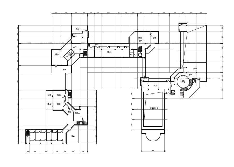 [上海]围合式古典风格公寓式住宅建筑设计方案文本cad施工图下载【ID:165733152】