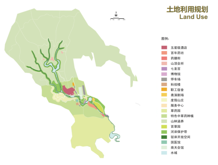 [广东]文化体验街区观光中医药主题养生旅游度假村景观规...cad施工图下载【ID:161036169】