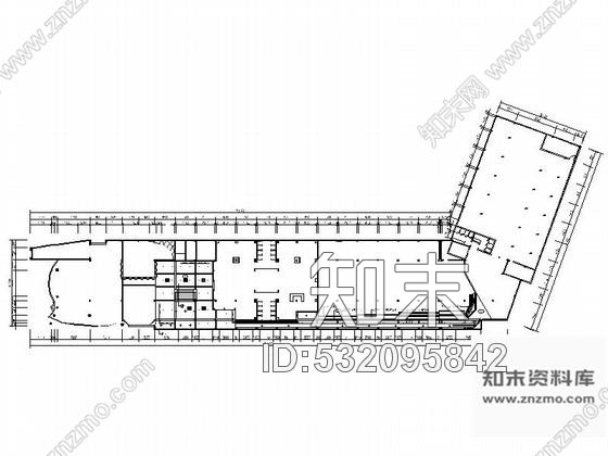 施工图某办公楼第三层改造装修图cad施工图下载【ID:532095842】