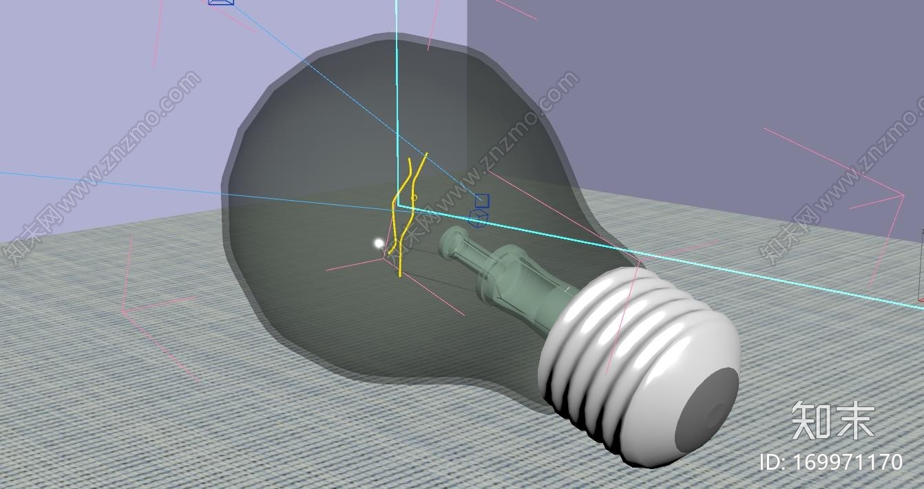 灯泡CG模型下载【ID:169971170】
