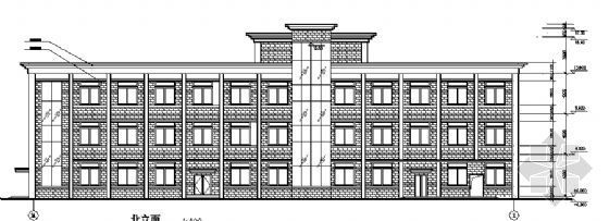 某三层办公楼建筑施工图cad施工图下载【ID:149934128】