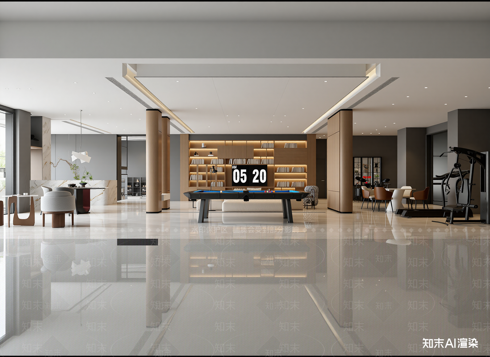 现代其他通用空间3D模型下载【ID:1214823418】