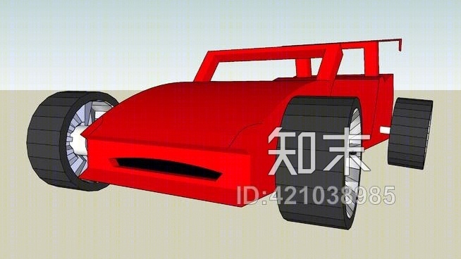 遥控玩具车（使用后）SU模型下载【ID:421038985】