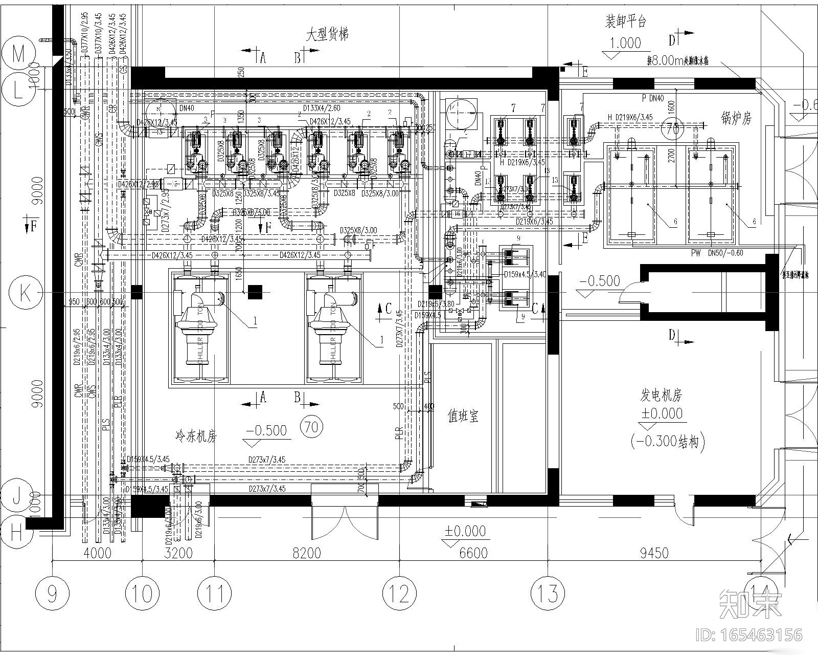 温州大剧院项目暖通设计施工图cad施工图下载【ID:165463156】