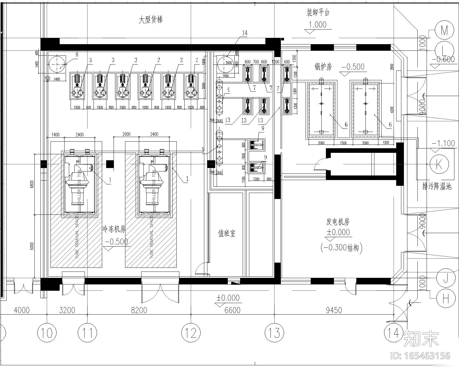 温州大剧院项目暖通设计施工图cad施工图下载【ID:165463156】