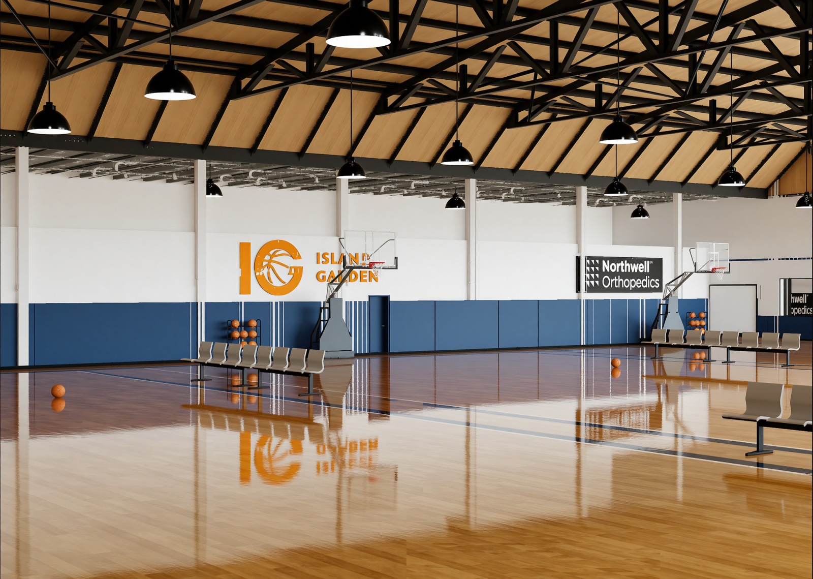 现代篮球场3D模型下载【ID:1214703856】