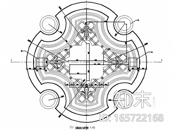 [北京]商业社区会所全套景观设计施工图（独家）cad施工图下载【ID:165722168】