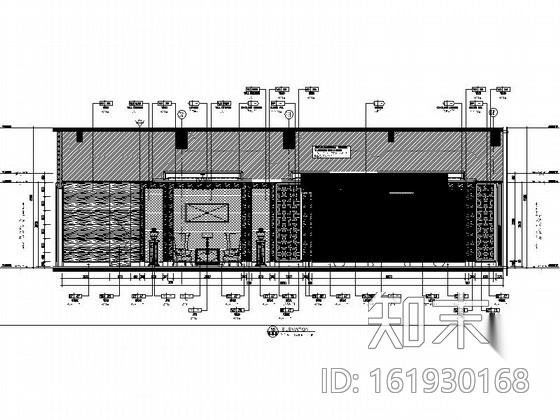 [云南]豪华五星级酒店高档宴会厅装修施工图（含效果）cad施工图下载【ID:161930168】