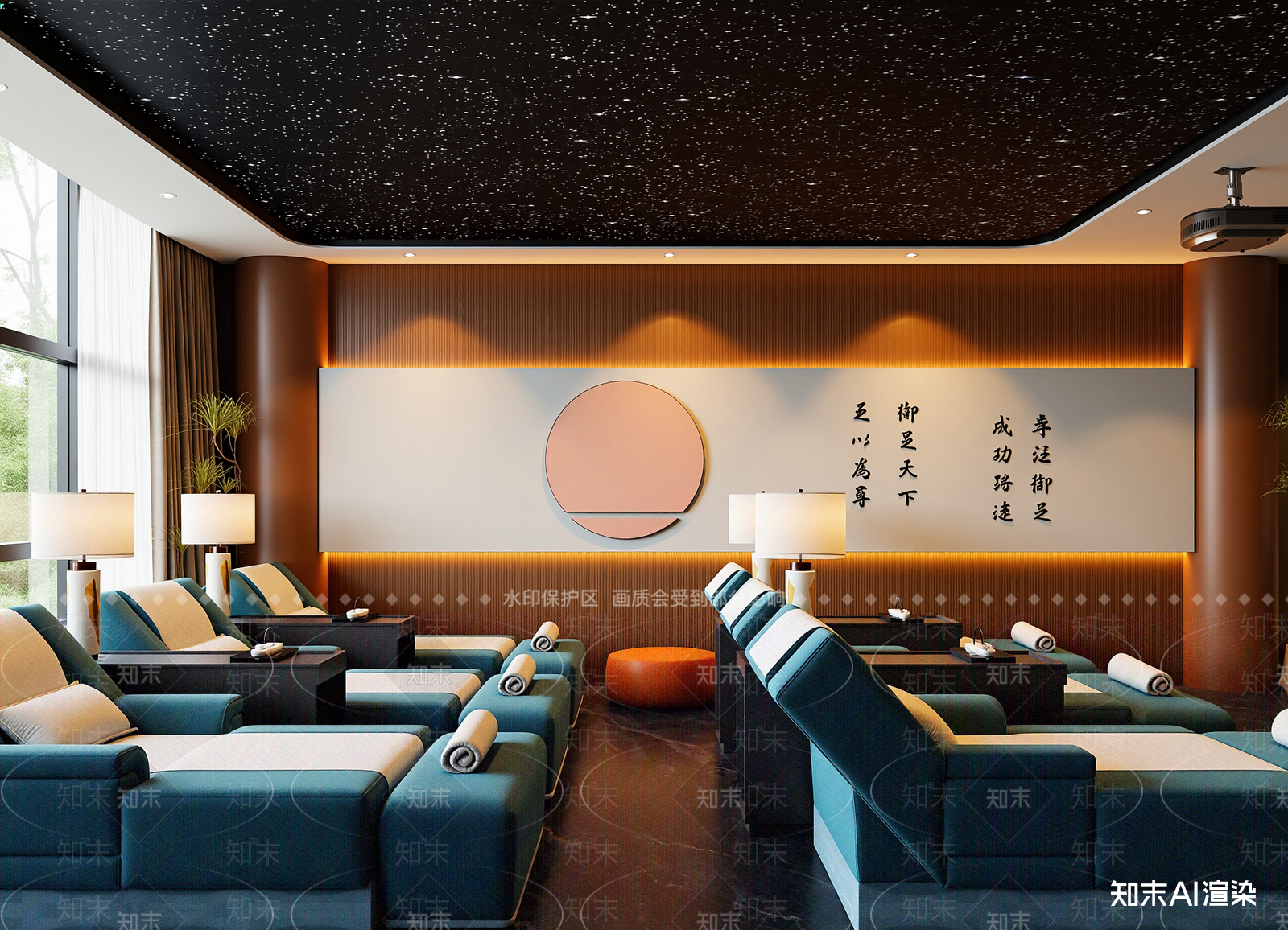 现代休息室3D模型下载【ID:1214635518】