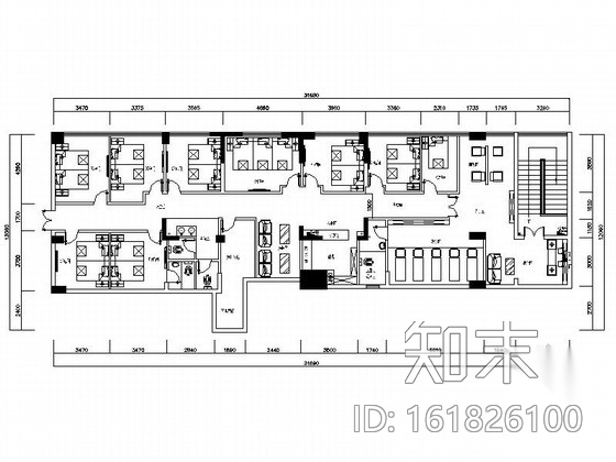 [浙江]高档奢华美发会所室内装修图（含效果）施工图下载【ID:161826100】