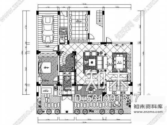 施工图江西贵气乡村双层别墅室内装修图含效果cad施工图下载【ID:531991317】