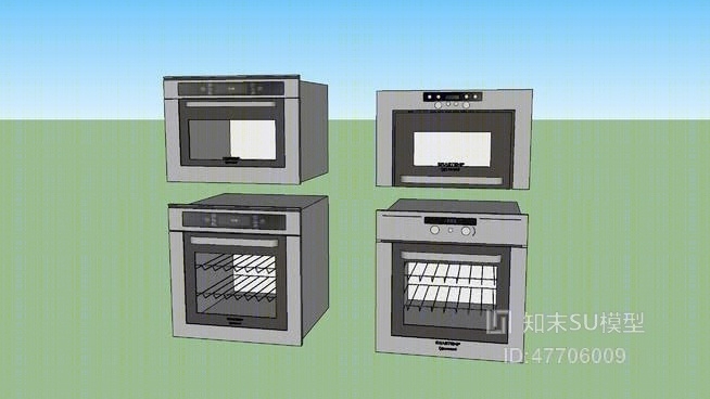 烤箱SU模型下载【ID:47706009】