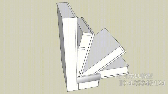 资源家具沙发床SU模型下载【ID:425348124】