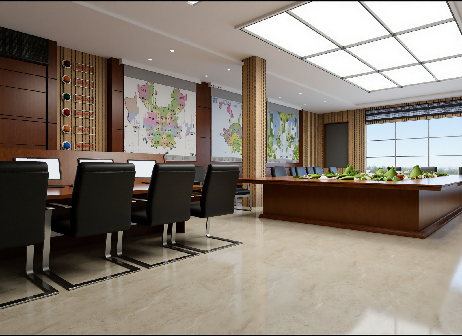 现代指挥中心3D模型下载【ID:1215117219】