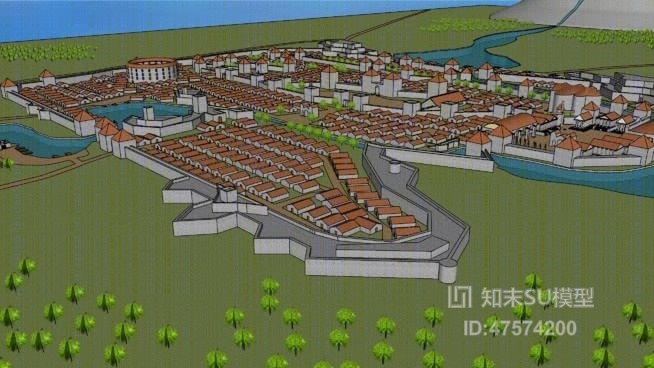 农场SU模型下载【ID:319280140】
