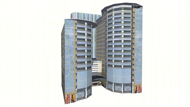 第一太阳能贸易广场SU模型下载【ID:130239151】