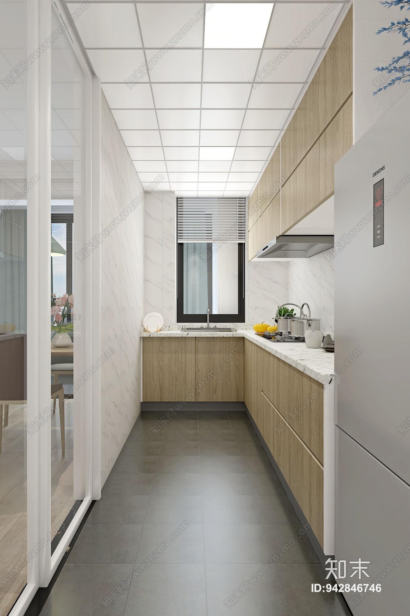现代小公寓3D模型下载【ID:942846746】